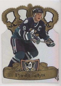 1997-98 Pacific Crown Collection Gold-Crown Die-Cuts Paul Kariya #1 HOF
