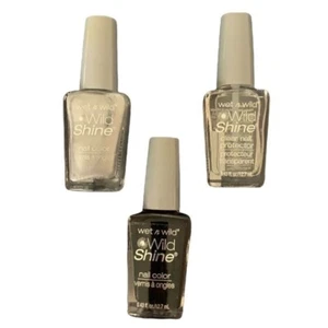Paquete de esmalte de uñas Wet N Wild de 3 botellas - Imagen 1 de 3
