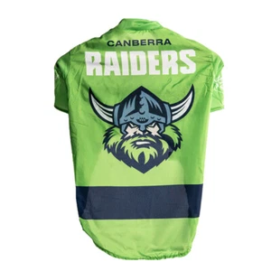NRL Canberra Raiders Pet Dog/Puppy Sports Breathable Jersey Clothing/Costume - Picture 1 of 8
