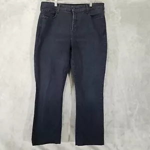 Jeans NYDJ donna 16 denim blu scuro Barbara bootcut casual - Foto 1 di 12