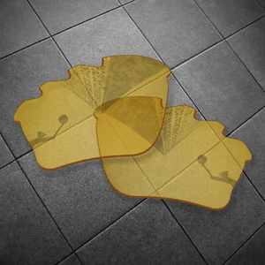 HD Yellow Replacement Lens for-Oakley Flak Jacket XLJ Vented Sunglasses - Picture 1 of 5