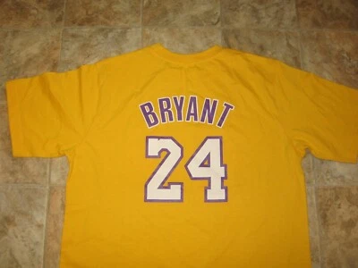 LOS ANGELES LAKERS #24 KOBE BRYANT NBA NOVA CAMISA POR MAJESTIC - Imagem 1 de 4