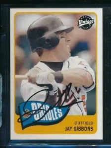 2003 Upper Deck Vintage Jay Gibbons #131 signed auto autograph - Picture 1 of 2