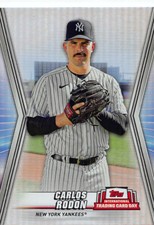 Carlos Rodon 2023 Topps International trading card day #NYY-6 New York Yankees