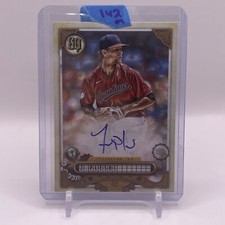 2022 Gypsy Queen ZACH PLESAC #GQAZP On-Card AUTO SP Cleveland Guardians