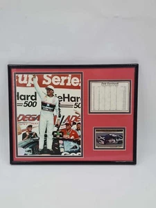 Dale Earnhardt Framed Picture Nascar Career Winston Cup Record - Picture 1 of 5