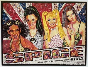 Póster de concierto de Spice Girls en Shoreline 1998 BGP-197 - Imagen 1 de 1