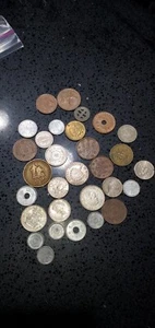 WW2 Era Japanese Philippine Military Coins lot - Picture 1 of 2