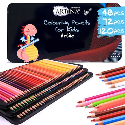 Buntstifte Set Malstifte Farbstifte Zeichnen Skizzierstifte Zeichenstifte Farben - Bild 1 von 4