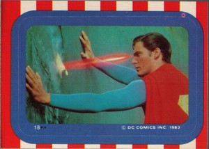 1983 Topps Superman III Stickers #18