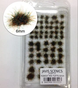 Javis Static Grass Tufts 6mm & 10mm for Model Railway Scenery & Wargaming - Picture 1 of 8