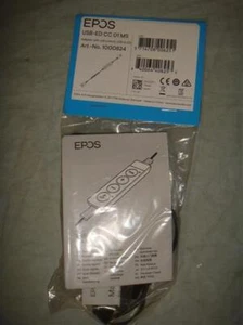 EPOS SENNHEISER USB-ED CC 01 MS ADAPTER W CALL CONTROL for HEASET TO PC 1000824 - Picture 1 of 4
