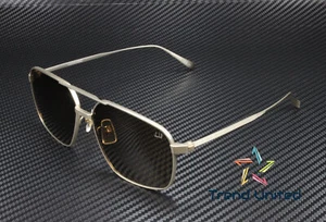 DUNHILL DU0004S 003 Pilot Navigator Gold Lt Solid Brown 60 mm Men's Sunglasses - Picture 1 of 6