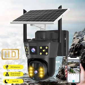 2K Camera for Home Security 4G Outdoor Camera with Solar Panel 360° Viewing - Picture 1 of 8