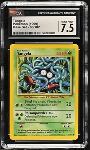 Tangela 66/102 Base Set (1999) CGC 7.5 - Bild 1 von 2