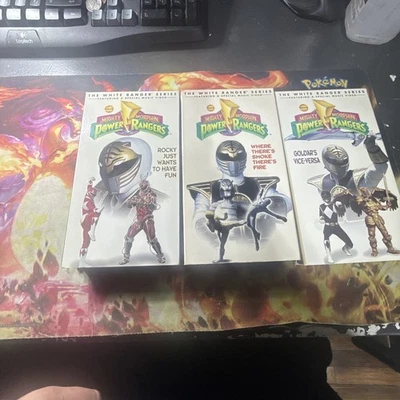 Mighty Morphin Power  Ranger  lot  of 3 VHS Foto 1 de 4