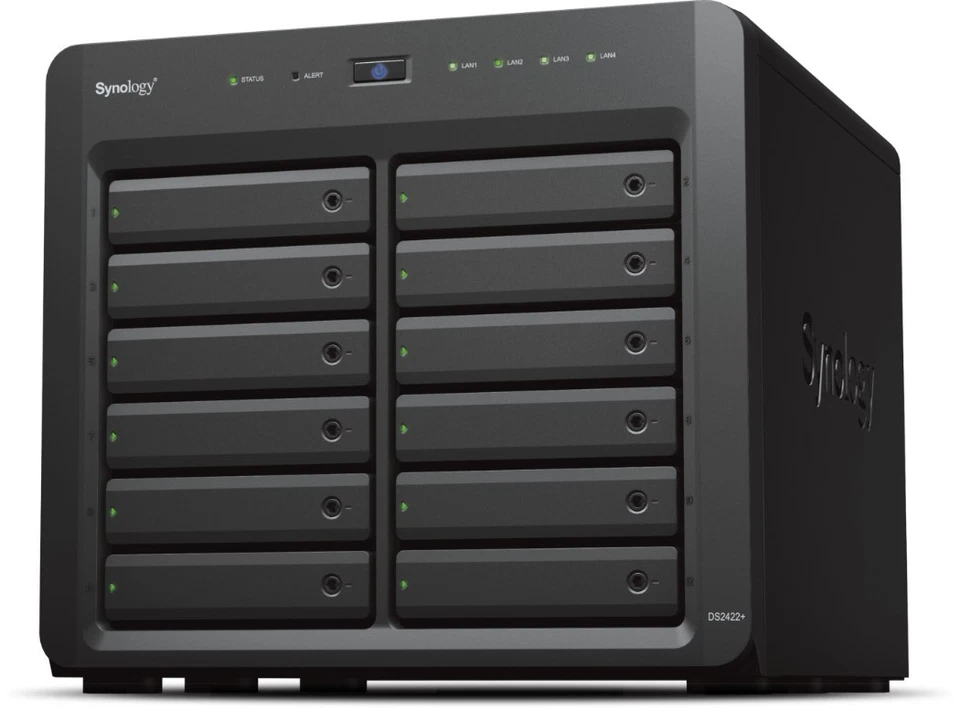 NEW Synology DS2422+ 12-Bay RackStation (Diskless) NAS Server - Image 1 of 2
