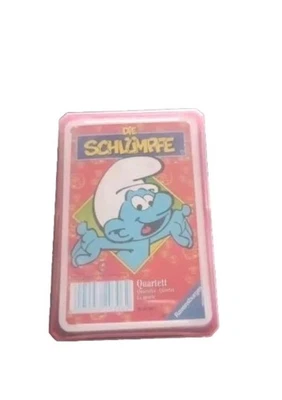 Quartett "Die Schlümpfe" von Ravensburger Nr. 20306/2 Komplett - Bild 1 von 4