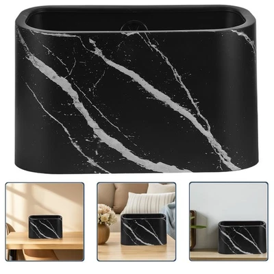  2 Mülleimer für den Schreibtisch – Mini-Tisch-Mülleimer aus Kunststoff für den - Bild 1 von 4