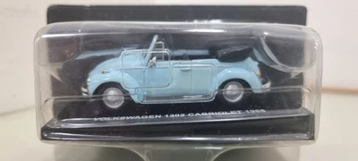Volkswagen 1302 Maggiolone Cabriolet 1968 -  Edicola Scala 1/43 - Immagine 1 di 4