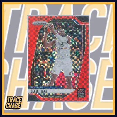 Baloncesto Panini Prizm Euroliga 2024-25 Serge Ibaka Red Power 13/75 #65 Foto 1 de 3