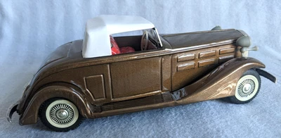 VTG MINT 1960s 1933 CADILLAC GOLD WORKING JAPAN FRICTION BANDAI TIN METAL LITHO - Image 1 of 4