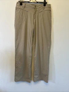 Royal Robbins Trousers Women’s Plus Size UK 16 Khaki Stretch Outdoor Hiking - Picture 1 of 8