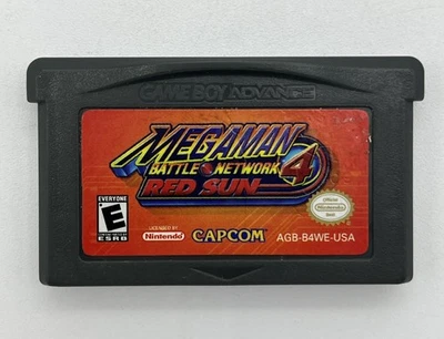 Mega Man Battle Network 4: Red Sun (Nintendo Game Boy Advance, 2004) - Image 1 of 4