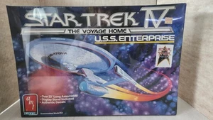 Star Trek IV The Voyage Home U.S.S. Enterprise AMT/ERTL Model Kit Factory Sealed - Picture 1 of 5