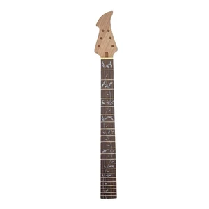 Mahogany wood 22 fret Guitar Neck 25.5 inch Rosewood Fretboard Bolt on heel Vine - Picture 1 of 17