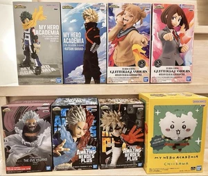 Juego de 8 figuras My Hero Academia Deku, Ochaco Uraraka, Himiko Toga, Dabi, Sea - Imagen 1 de 1