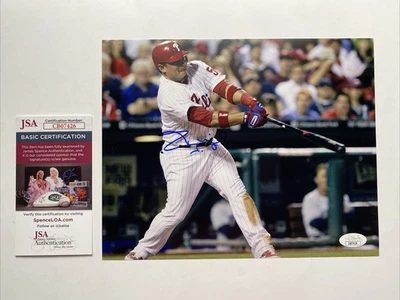 CARLOS RUIZ Philadelphia Phillies Baseball Autographed Signed Photo Picture COA - Image 1 of 2