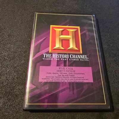 History Channel Vietnam DVD R. Lee Ermey Mail Call Documentary HTF OOP - Image 1 of 4