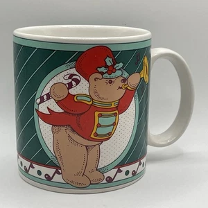 Taza Navidad Vintage Applause Teddy Bear Musical 1988 - Imagen 1 de 13