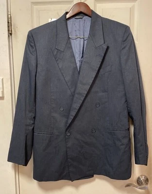Abrigo Blazer Deportivo Hombre Orsini Uomo Azul Seda Pecho Talla 44 Hecho en Italia Usado en Excelente Condición Foto 1 de 4