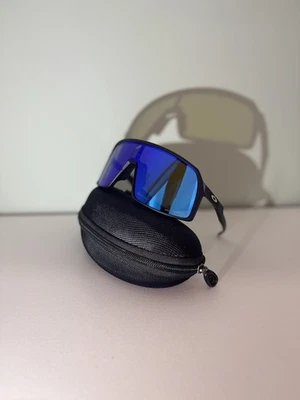 Oakley Sutro Sunglasses Purple Lens And Black Frame, OO9406, Comes With Case - Image 1 of 3