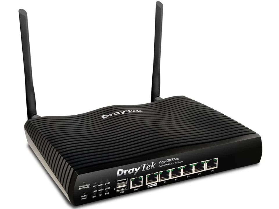 DrayTek Vigor 2927ax VPN Router DualWAN (V2927ax-DE-AT-CH)