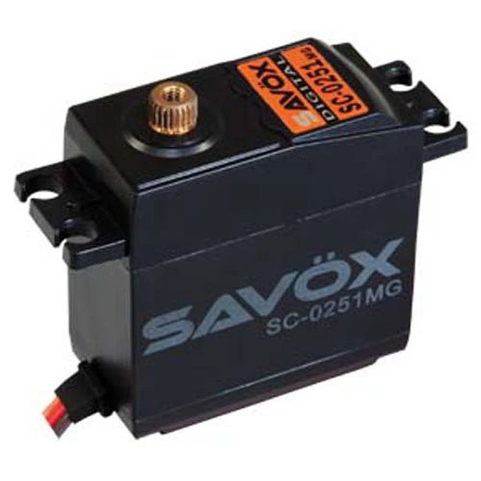 Savox SC-0251 High Torque Metal Gear Larger than Standard Digital Servo - Image 1 of 1