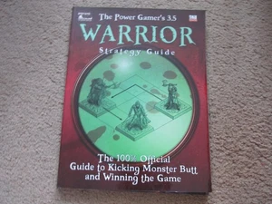 A D&D D20 3.5E POWER GAMER WARRIOR STRATEGY  GMG CRAWL CLASSIC DUNGEON DRAGON - Picture 1 of 1