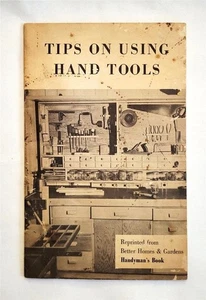 1954 Consejos para usar herramientas manuales Folleto del personal de General Mills Guía del manitas - Imagen 1 de 5