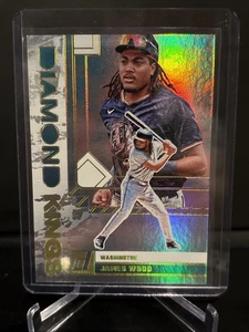 2025 Donruss Baseball James Wood Diamond Kings Foil Insert - Picture 1 of 2