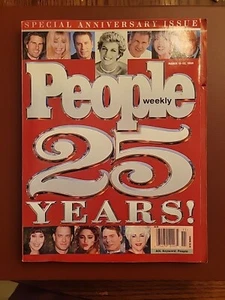 People Weekly 25 Years Anniversary March 1999 Diana, Bill Gates, Stephen King - Bild 1 von 1