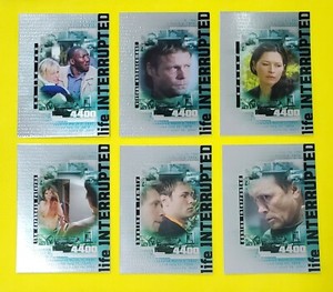 2007 Inkworks The 4400 Season 2 "Life Interrupted" Complete Set L-1 - L-6 