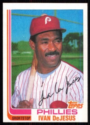1982 Topps Traded Ivan DeJesus Philadelphia Phillies #27T - Image 1 of 2