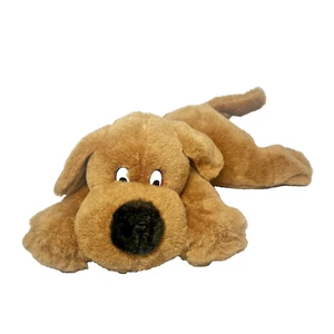 Langs Dog Soft Plush Toy Richard Langs & Son Brown Puppy Doggy Teddy Cuddly Cute - Picture 1 of 9