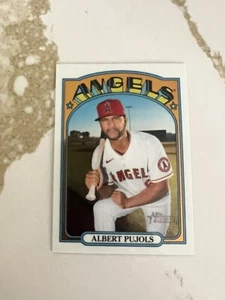 Albert Pujols Los Angeles Angels 2021 Topps Heritage Chrome 389/572 #189 - Picture 1 of 1