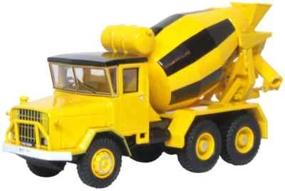Oxford 76ACM002 Aec 690 Ciment Bétonnière Jaune et Noir 1/76 Echelle 00 Jauge - Photo 1/4