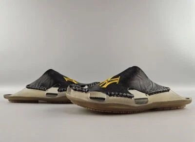 Zapatillas informales transpirables de verano de cuero genuino para hombre suela suave zapatillas grandes Foto 1 de 4