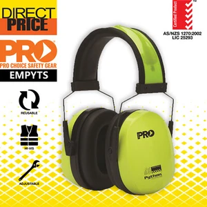 Pro Choice Python Slimline Neckband Earmuffs Class 4, -23db,EMPYTS - Picture 1 of 4