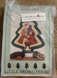Krippe Wandbehang Muster/Anleitung von Barbara Vassler 14"X17" Neu in Verpackung - Bild 1 von 3